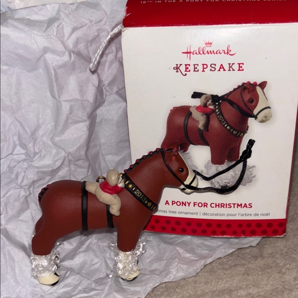 2013 Hallmark Keepsake Pony for Christmas Ornament #16